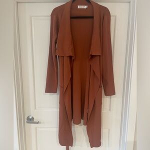NWOT Sunny Girl Terracotta Knit Cardigan